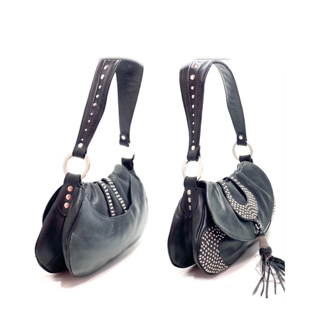KATE LANDRY- Leather Tassel satchel